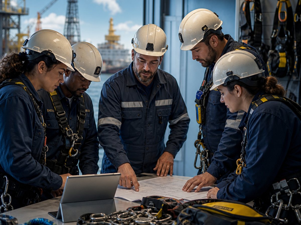 Equipe técnica da Sales Company do Brasil